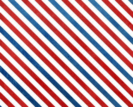 Watercolor dark blue and red striped background.