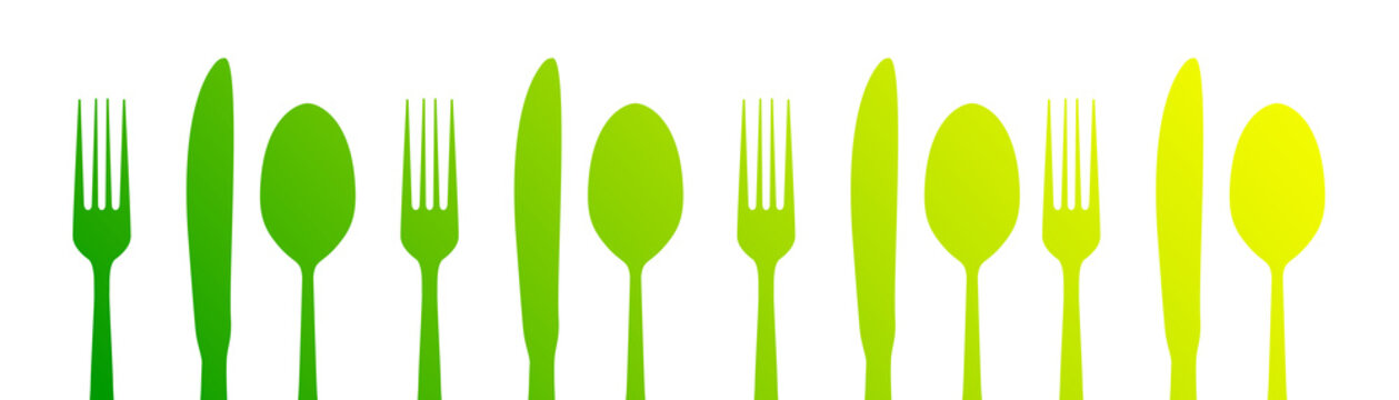 posate, icone, cucina, cucinare, gastronomia