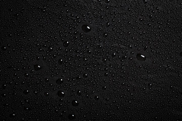 Drops of water.