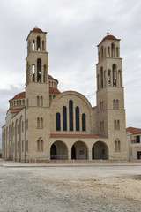 Fototapeta na wymiar Agioi Anargyroi Orthodox Cathedral in Paphos