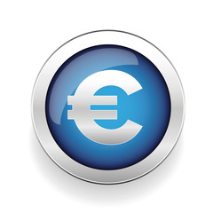 Money symbol - Euro sign button