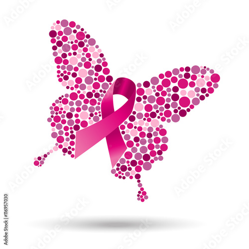 quot breast cancer butterfly illustration for support quot stock quot breast cancer butterfly illustration for support quot stock