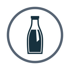 Balloon cream icon on the background