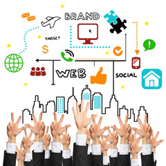 Business and teamwork concept