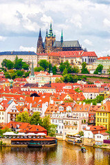 Obraz premium panorama of Prague