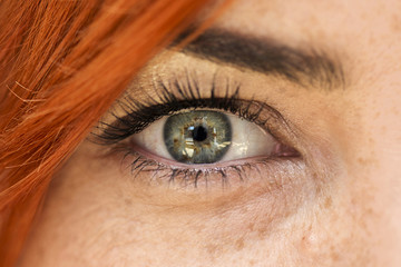 Woman eye