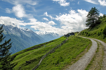 Berglandschaft in den Stubaier Alpen (Tirol)