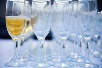 glass of champagne