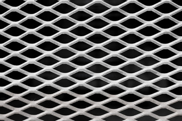 Perforated sheet metal, stainless steel grate, stainless grille, steel grating, iron background,...