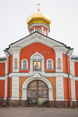 Obraz premium Valdai Iversky Svyatoozersky Bogoroditsky man's monastery.