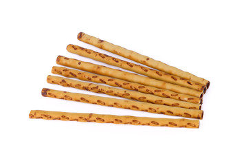 biscuit stick isolated on white background