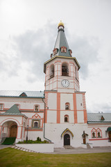 Fototapeta na wymiar Valdai Iversky Svyatoozersky Bogoroditsky man's monastery.