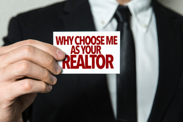 Why Choose Me As Your Realtor