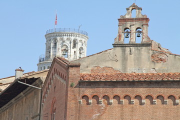 Fototapeta na wymiar Piazza dei Miracoli, Pisa, Tuscany, Italy