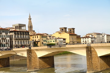  Firence Arno river in Florence Italy 