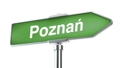 Kierunek Poznań - obrazy, fototapety, plakaty