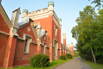 Imperial stables in Petergof.