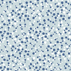 multicolor molecules seamless flat pattern