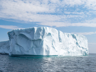 Large iceberg in June run aground near St. Anthony's Newfoundland