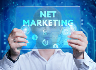 Businessman touching a dashboard with key performance indicator