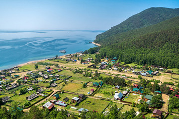 view of the village Bolshie Koty © tilpich