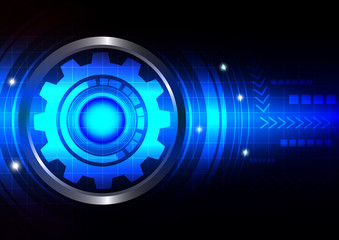 Abstract futuristic technology background 