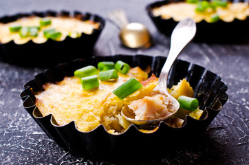 Casserole with vegetables and meat