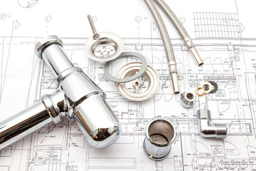 chrome siphon and plan