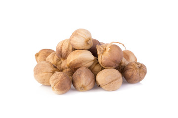 Cardamom isolated on white