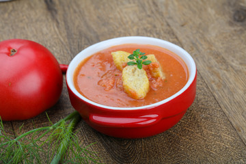 Gazpacho tomato soup