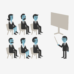 Business Training illustration