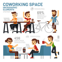Coworking Space Infographics