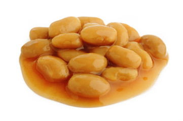 Baked beans in tomato sauce