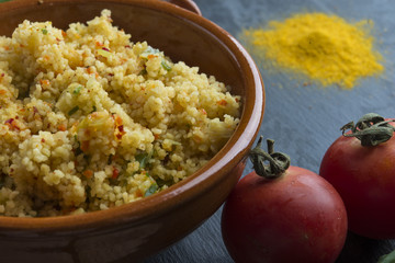 Cuscus with vegetables