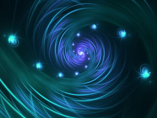 Abstract fractal. Fractal art background for creative design. Decoration for wallpaper desktop, poster, cover booklet, card. Psychedelic. Print for clothes, t-shirt.