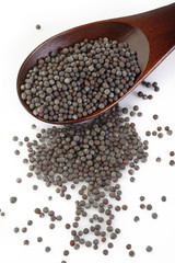 Brown mustard seeds