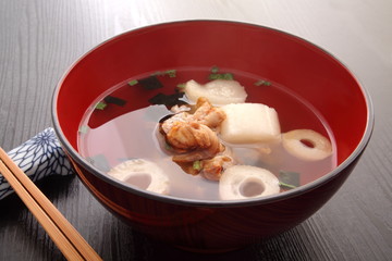 肝吸い　鰻料理　吸物