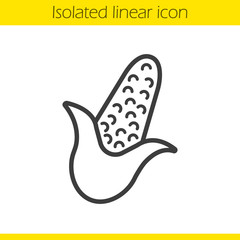 Corn linear icon