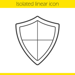 Shield linear icon