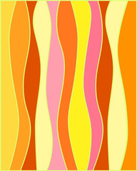 pastel light warm colors, vector