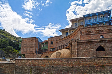 Fototapeta premium Old town in Tbilisi, Georgia.