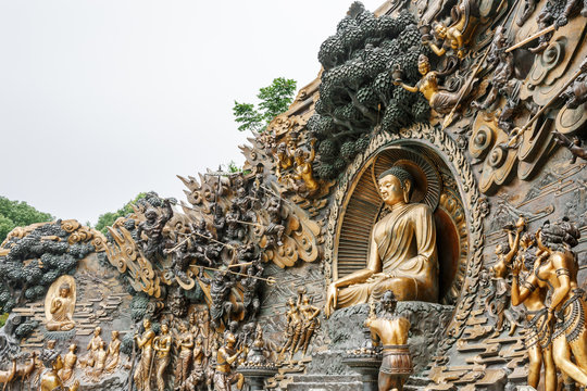 Lingshan Buddha in Wuxi, China, Buddhist culture