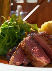 Roast duck breast