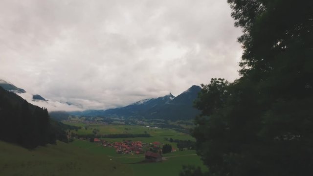 aerial beauty of Switzerland