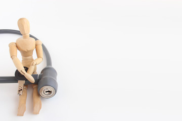 デッサン人形と鍵