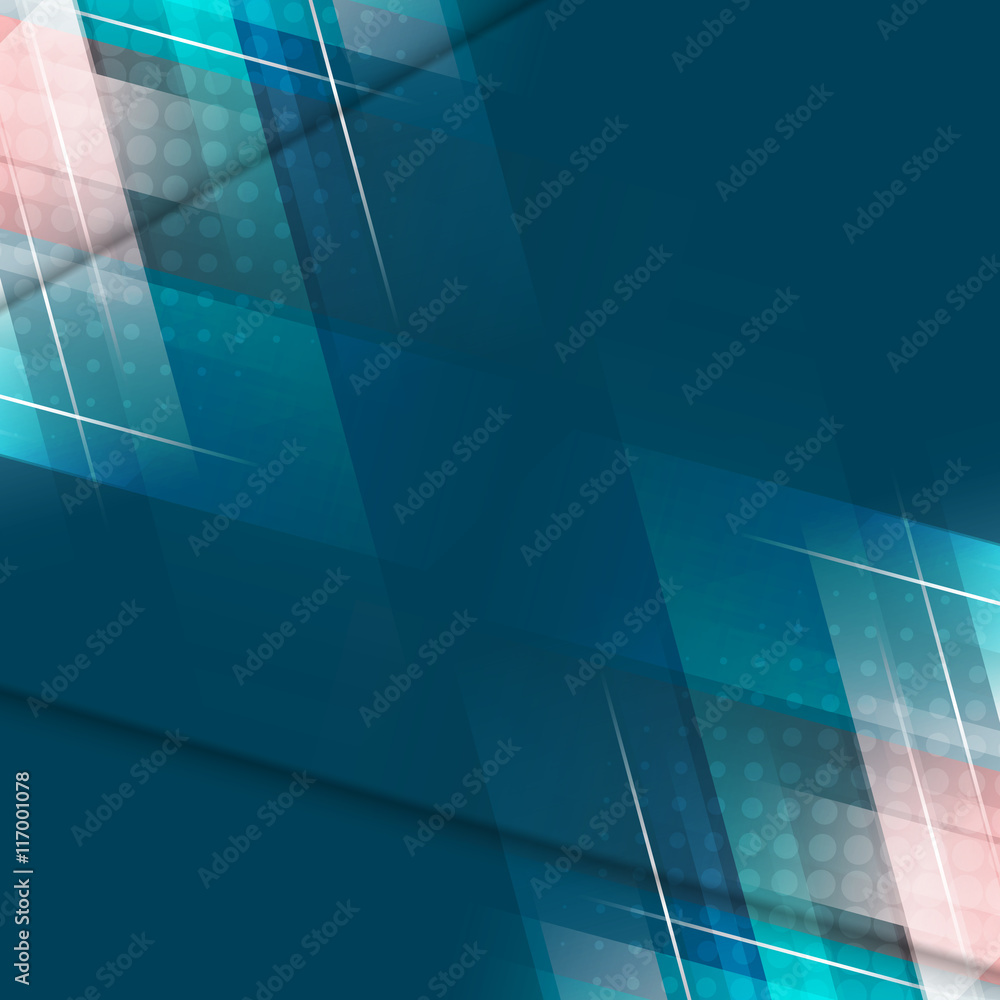 Poster colorful geometric pattern on abstract vector background.