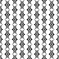 Design seamless monochrome ellipse pattern