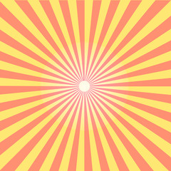 Sun Sunburst Pattern. Vector illustration