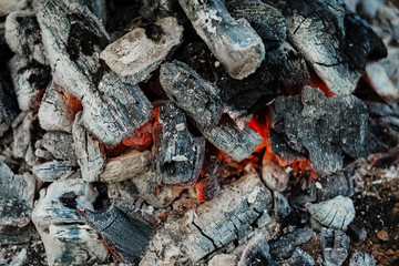 Coals in the fire