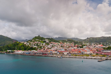 Fototapeta na wymiar St. George's, Grenada W.I.